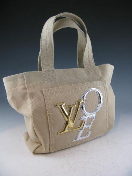 Appraisal: Louis Vuitton That s Love Tote Bag of light tan