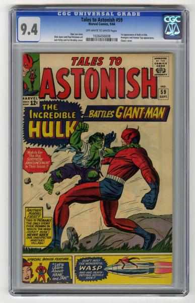 Appraisal: Tales to Astonish CGC Marvel Comics Stan Lee story with