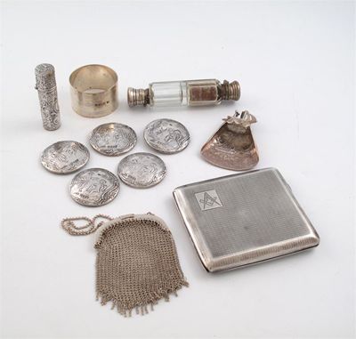 Appraisal: A mixed lot of silver items various dates and makers