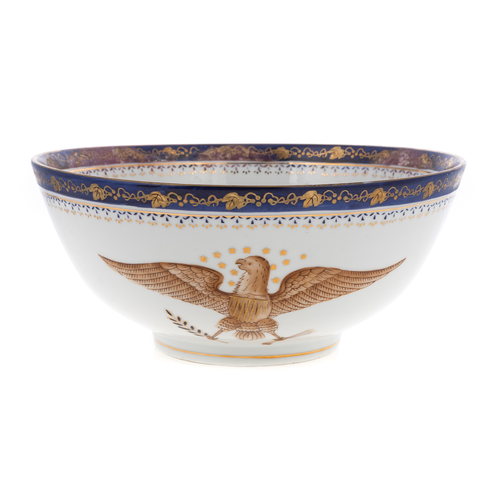 Appraisal: CHINESE EXPORT AMERICAN MARKET EAGLE BOWL Republic Period circa s