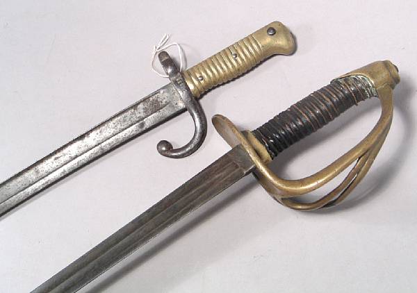 Appraisal: A continental heavy cavalry sword th quarter th century Straight