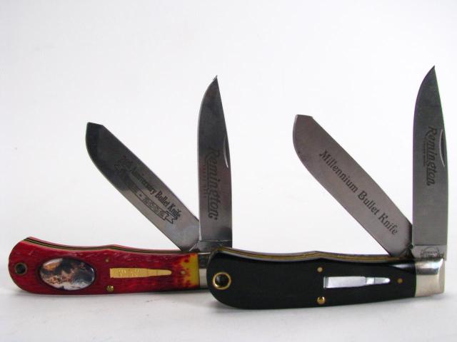 Appraisal: Two Remington Bullet Limited Edition Knives including Millenium Bullet Knife