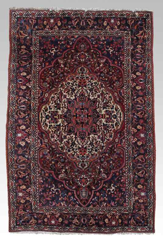 Appraisal: MODERN PERSIAN HAND KNOTTED WOOL RUG ' x ' ''