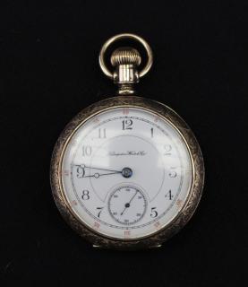 Appraisal: Hampton Watch Co Men's Pocket Watch Stamped on inside of