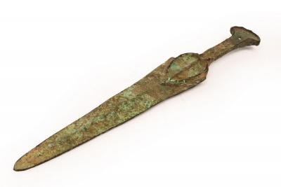 Appraisal: An early Luristan bronze dagger circa BC cm long