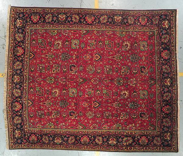 Appraisal: A Tabriz carpet size approximately ft in x ft in