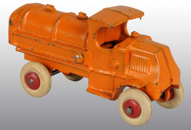 Appraisal: Cast Iron Hubley Gasoline Truck Toy Description Rubber tires with