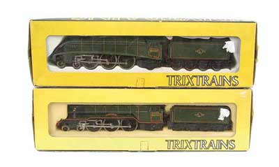 Appraisal: Trix -Rail pair of - - BR green Steam Locos