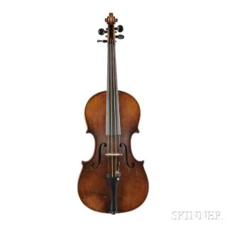 Appraisal: German Violin labeled Copy of Nikolaus Amati made in Germany