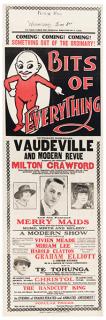 Appraisal: Crawford Milton Bits of Everything Vaudeville and Modern Revue Auckland