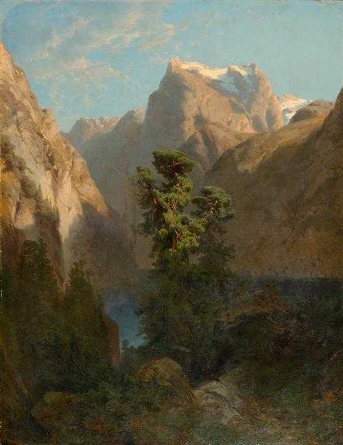 Appraisal: CALAME ALEXANDRE Vevey - Menton Lake of Four Cantons with