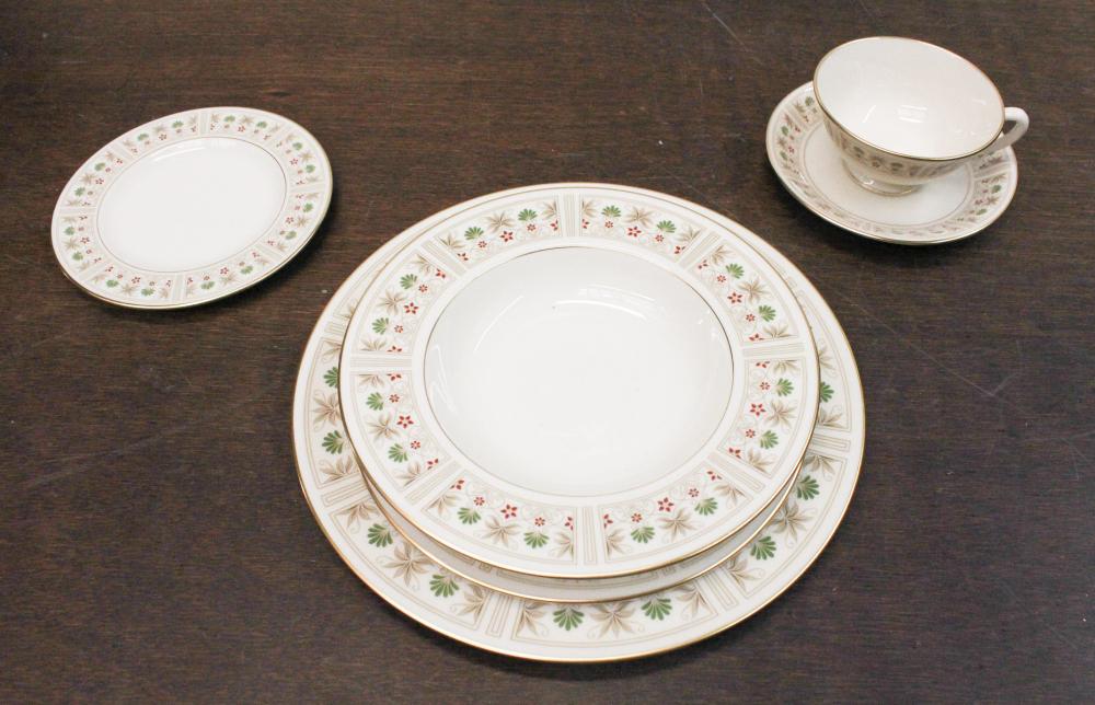 Appraisal: LENOX TABLEAU CHINA SET pieces comprised of dinner plates salad