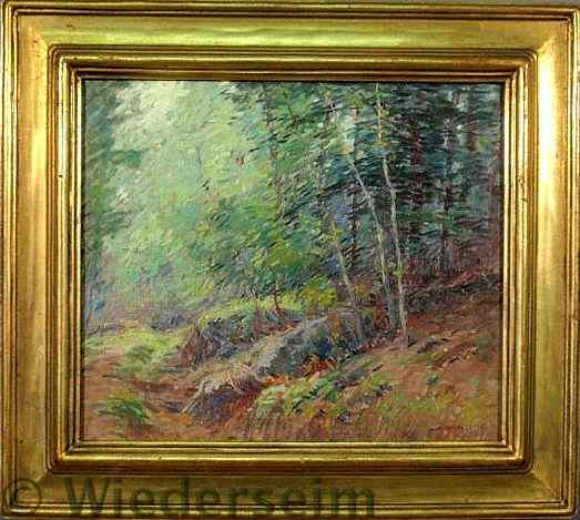 Appraisal: Weygandt John H American Pennsylvania Tennessee - oil on artist