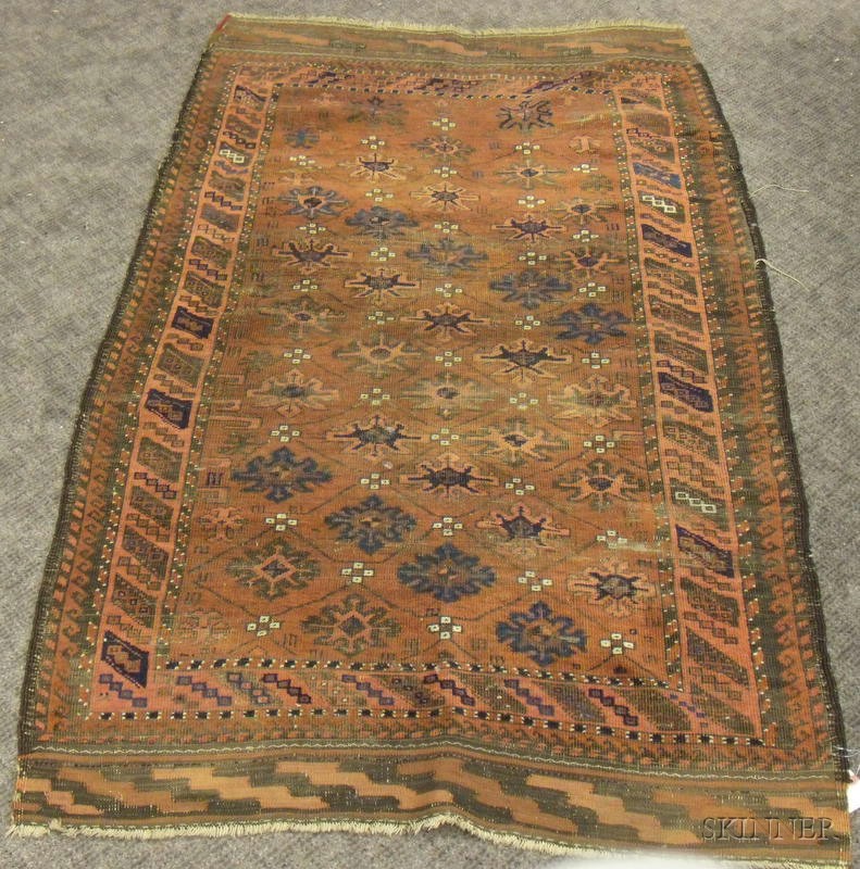 Appraisal: Baluch Rug Northeast Persia th century ft in x ft