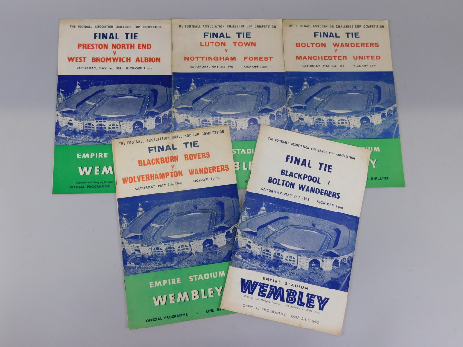 Appraisal: A collection of FA Cup final programmes from the 's