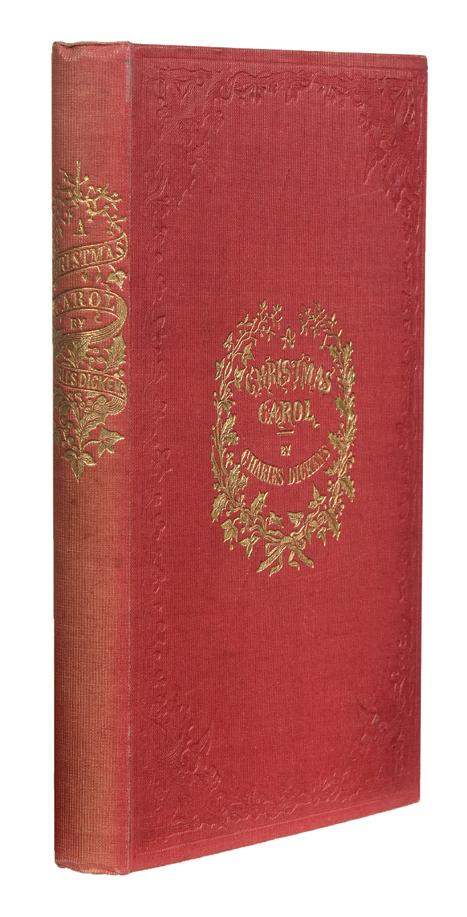 Appraisal: DICKENS Charles A Christmas Carol In Prose Being a Ghost