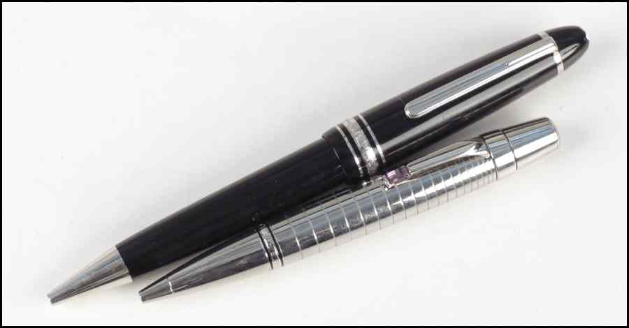 Appraisal: MONTBLANC MEISTERSTUCK PIX PEN Together with a Montblanc Boheme amethyst