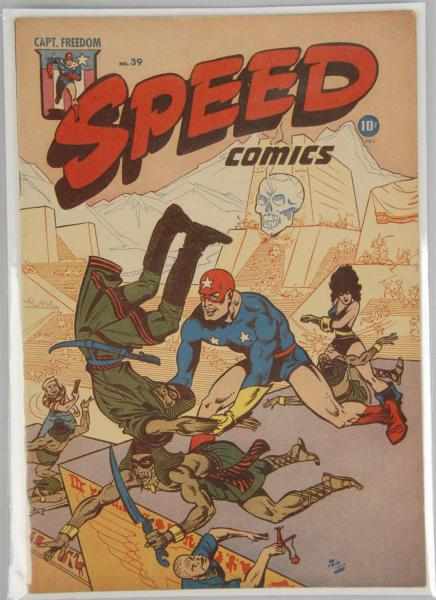 Appraisal: Speed Comics No Description This comic maintains its cover gloss