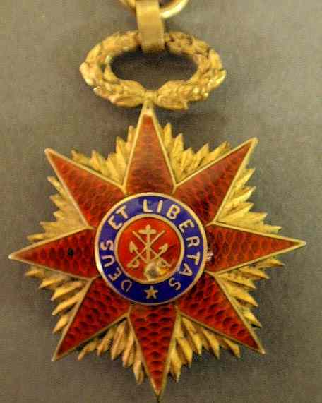 Appraisal: Military Order of Foreign Wars past commander's medal Pennsylvania -