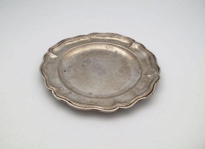 Appraisal: A late th century Maltese silver plate Emmanuel De Rohan