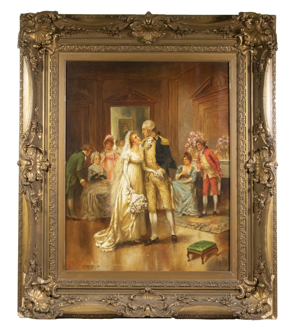 Appraisal: EDWARD PERCY MORAN NY PA - The Marriage of George