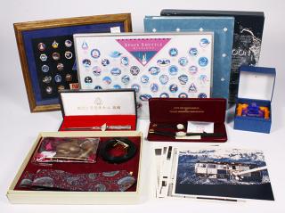 Appraisal: Lot of NASA Space launch collectibles and memorabilia from the