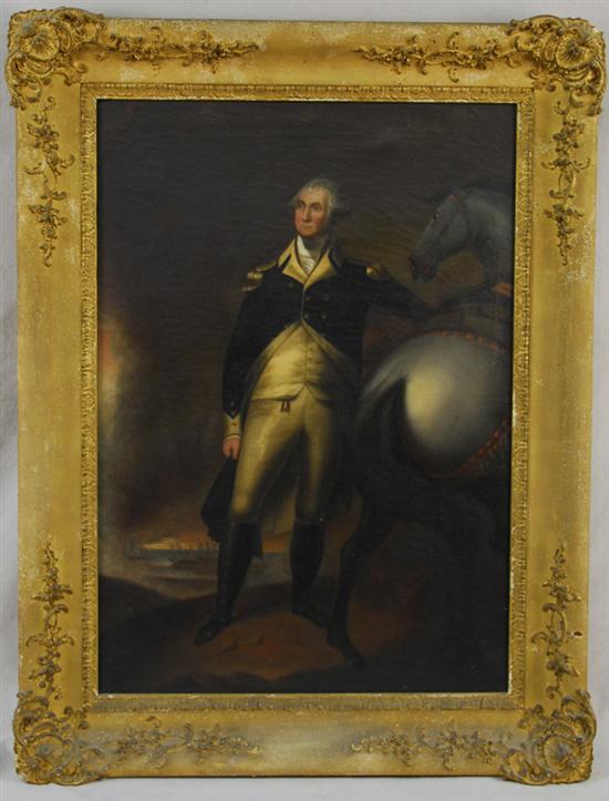 Appraisal: ISAAC AUGUSTUS WETHERBY American - GEORGE WASHINGTON AFTER GILBERT STUART