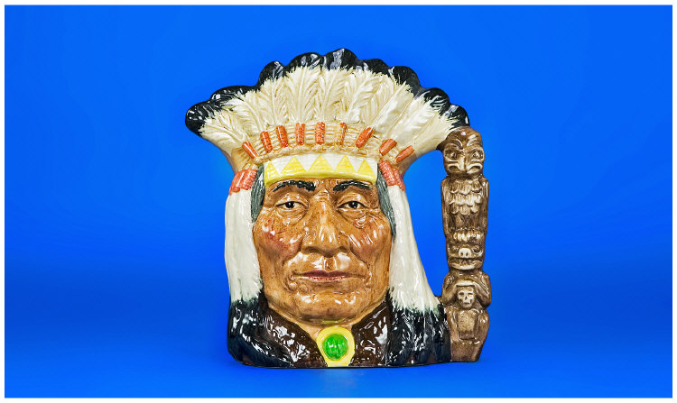 Appraisal: Royal Doulton Character Jug 'North American Indian' D designer Max