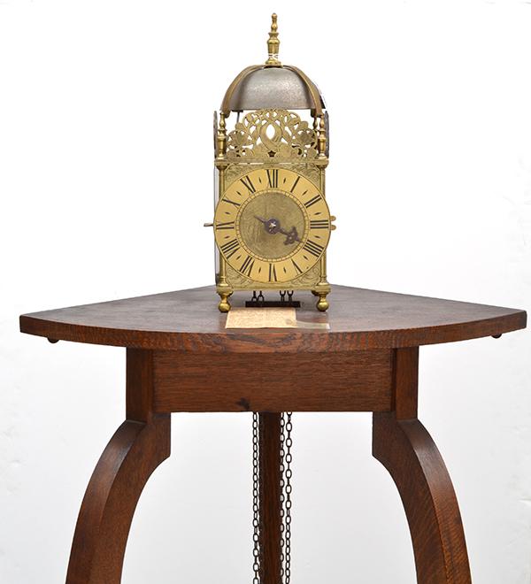 Appraisal: AN TH CENTURY STYLE BRASS LANTERN CLOCK