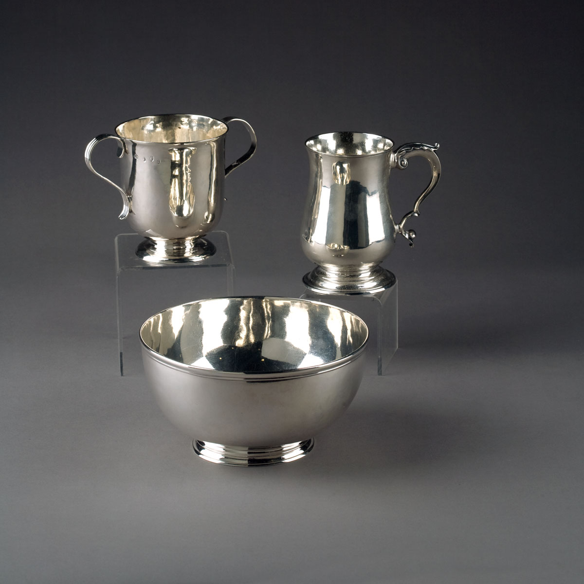 Appraisal: GEORGE I SILVER TWO-HANDLED CUP THOMAS PARR I LONDON -