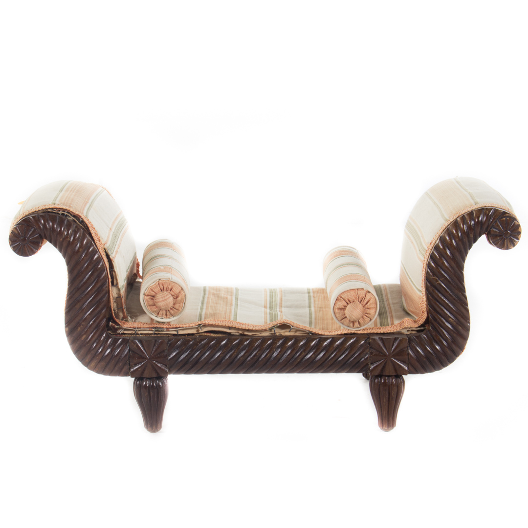 Appraisal: Miniature love seat