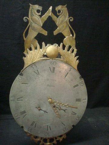 Appraisal: th Cent Wall Clock As is From a New Rochelle