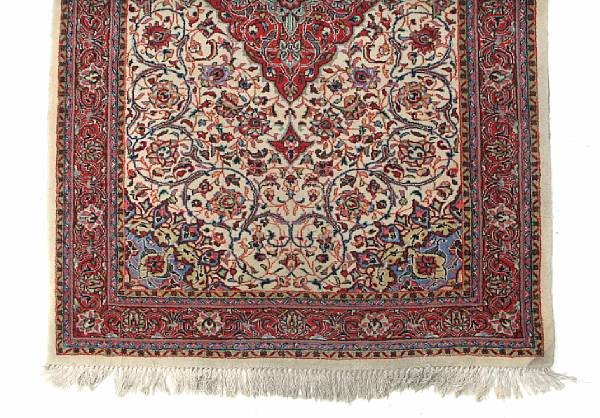 Appraisal: An Indo Kashan rug size approximately ft x ft