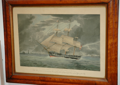 Appraisal: AFTER DUTTON CLIPPER SHIP ESSEX ENGRAVING