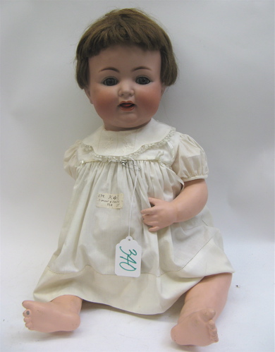 Appraisal: KAMMER REINHARDT SIMON HALBIG BISQUE DOLL H The infant bisque