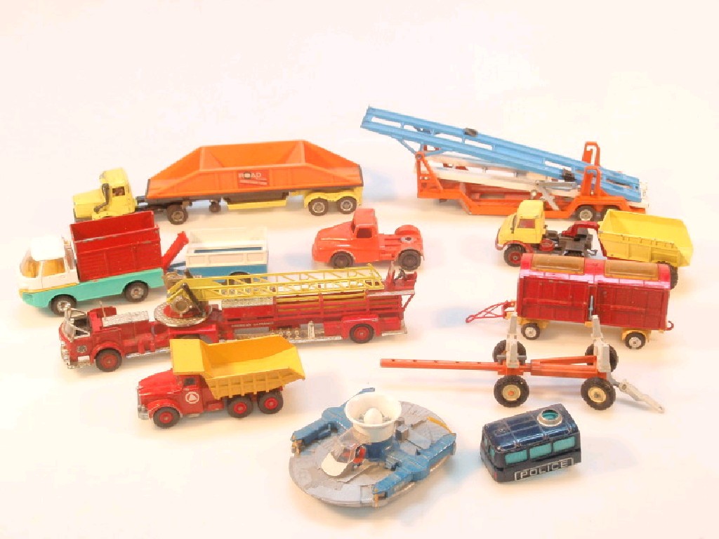 Appraisal: Two trays of Corgi die-cast vehicles being a mixture of