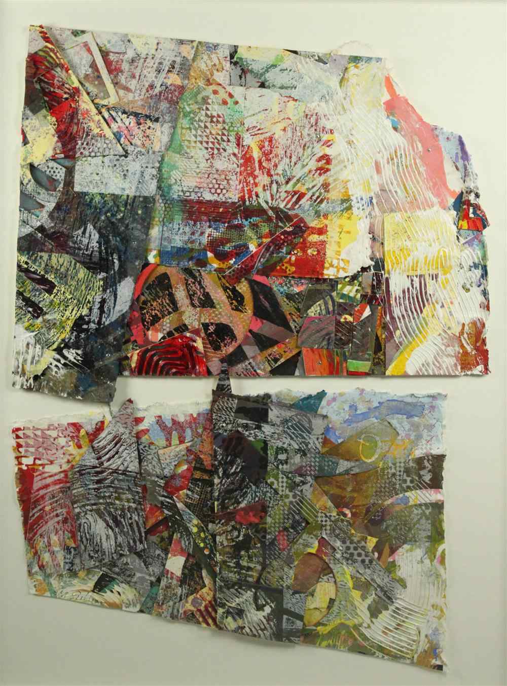 Appraisal: SAM GILLIAM AMERICAN - SNOW LANE Relief print x in