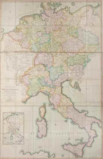 Appraisal: Germany - Chauchard Capt Jean Baptiste Hippolyte A Reduced Map