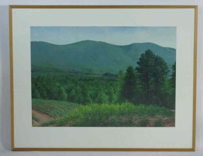 Appraisal: Ben Berns NC MD - ''Danbury''oil on paper dated signed