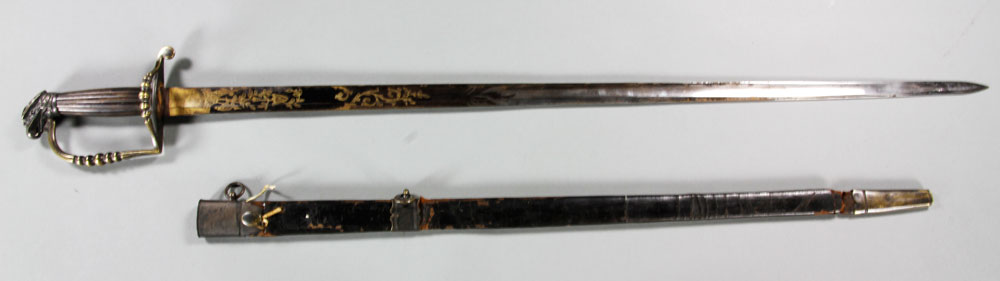 Appraisal: - American Sword American sword eagle hilt circa l Provenance