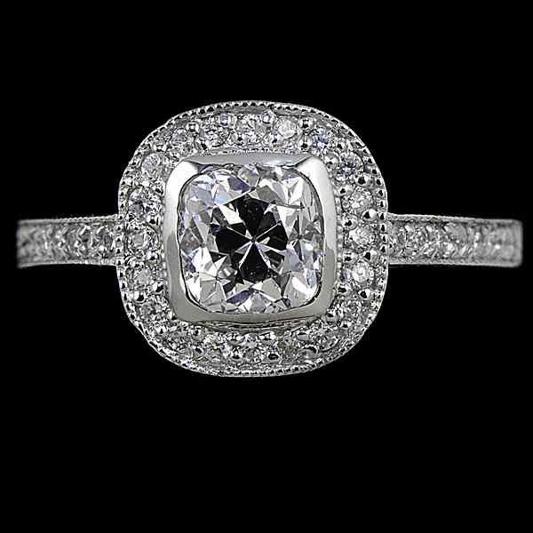 Appraisal: k Diamond Ring k white gold and diamond engagement ring