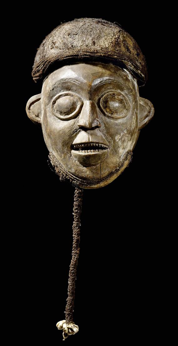 Appraisal: GRASSLAND MASK Cameroon H cm Provenance from the I Gaugler