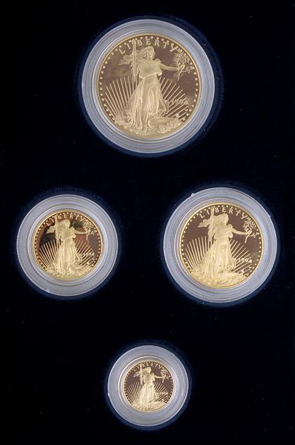 Appraisal: U S American Eagle Gold Bullion Coin Proof Set