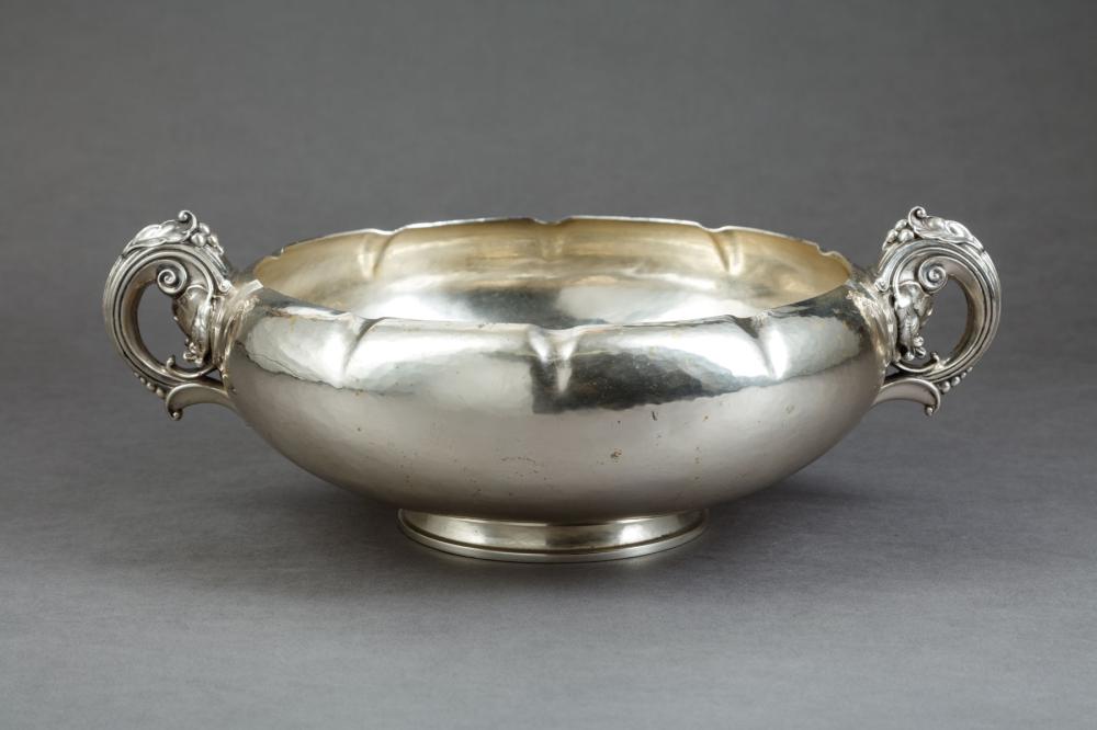 Appraisal: Art Deco Gorham Handwrought Sterling Silver Centerbowl pattern E c