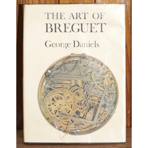 Appraisal: Daniels George - The Art of Breguet illustrated cloth dust