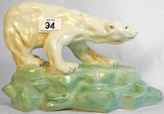 Appraisal: Wade Model of a Polar Bear on Glacier by Faust