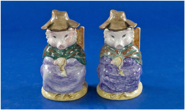 Appraisal: Royal Albert Beatrix Potter Figure And This Pig Had None