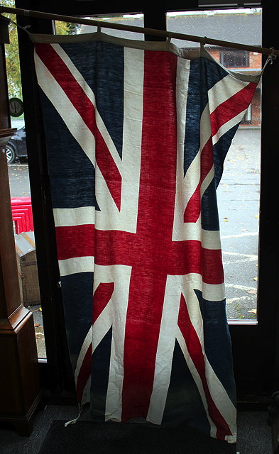 Appraisal: AN OLD UNION JACK FLAG cm x cm