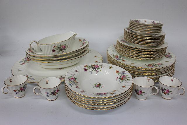 Appraisal: A MINTON MARLOW PATTERN PART DINNER SERVICE consisting of an