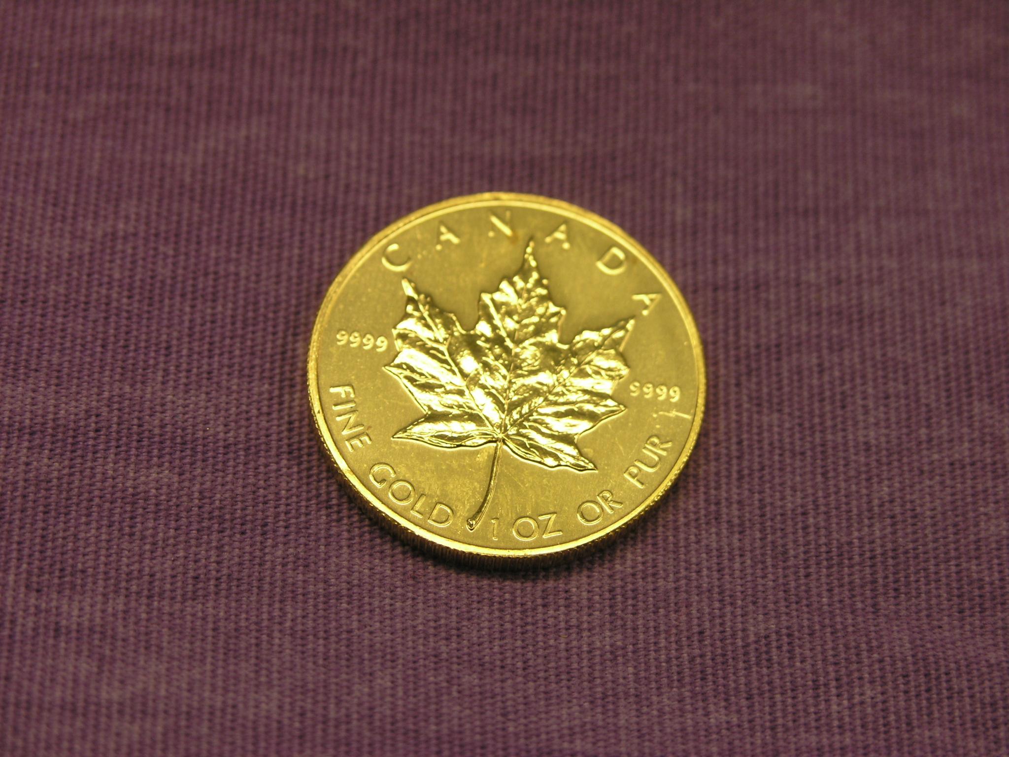 Appraisal: Canadian Dollars gold coin